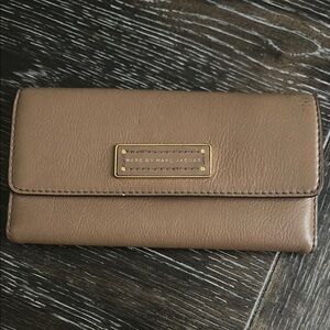 Marc by Marc Jacobs Brown Leather Wallet